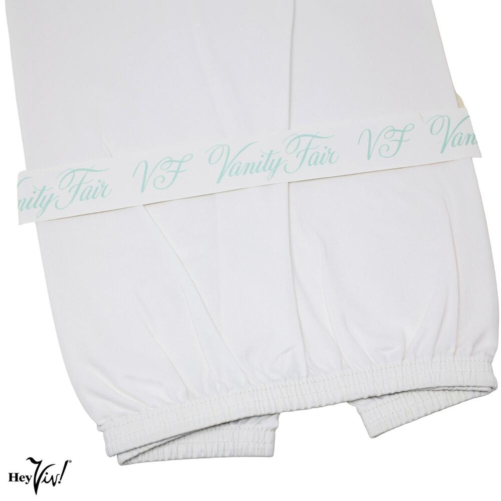 Vintage Vanity Fair White Lace Nylon Half Slip Tags Original Paper Sz M -Hey Viv